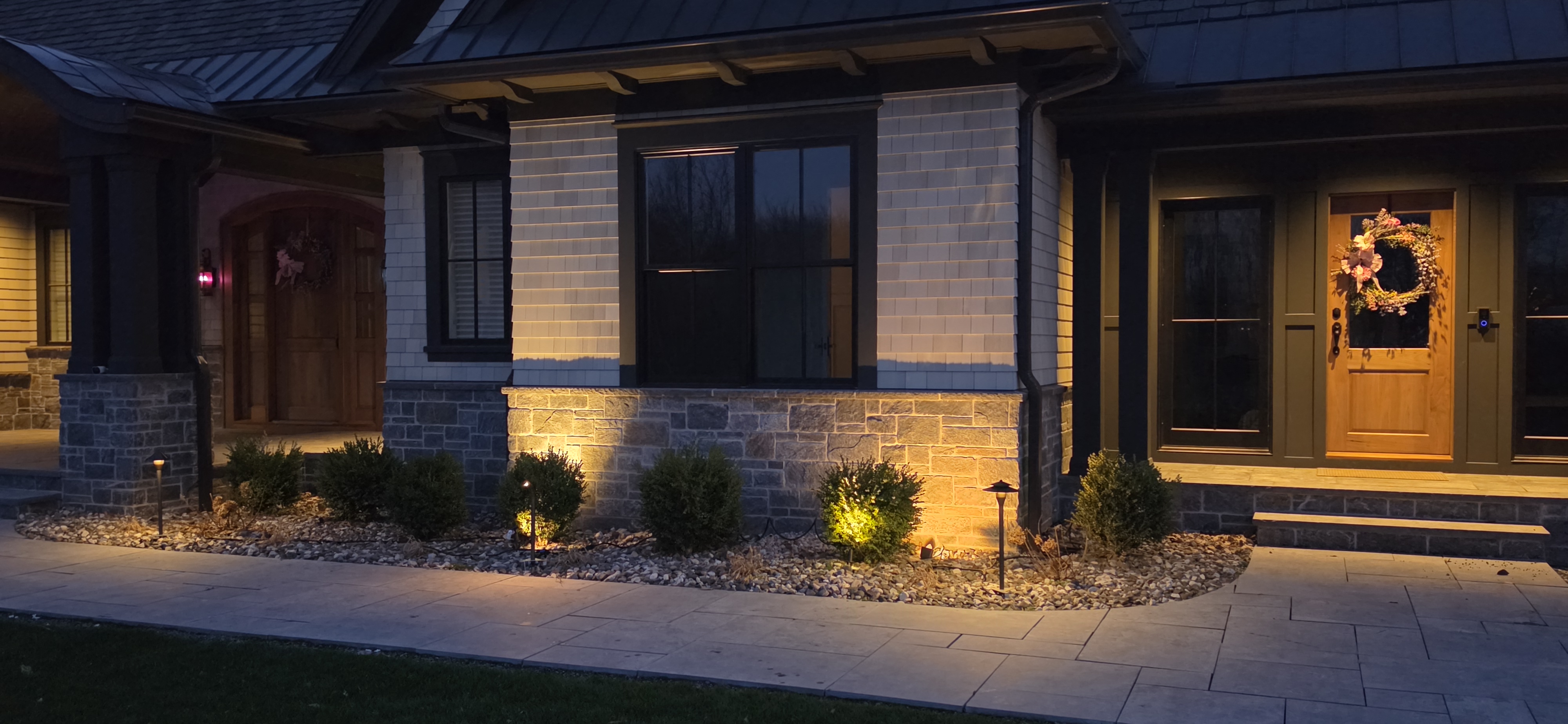 Northeast Entertainment's outdoor living installation